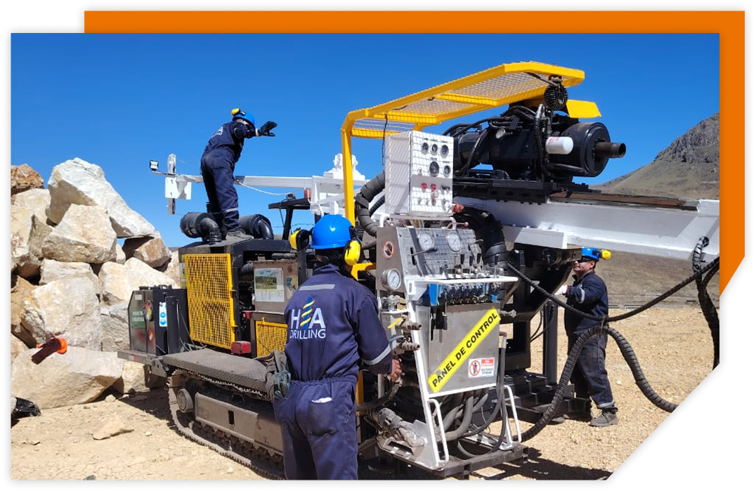Especialistas en servicios de perforación y apoyo minero