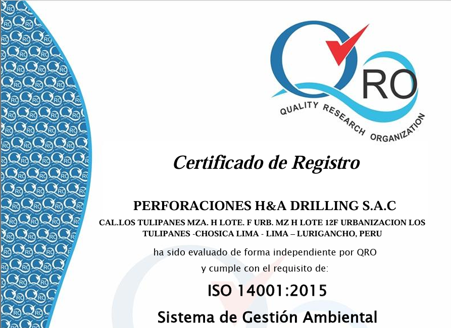 Certificación ISO